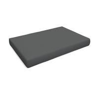 POKAR Cuscino-sedile 120x80x15cm per Divano da Giardino Idrorepellente,Fodere Asportabile e Lavabile, per Bancali, Comoda Seduta, Schiuma fredda, senza Pallet, beige