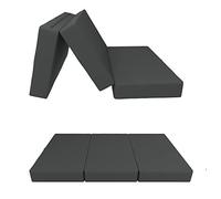 POKAR Materasso Pieghevole da Campeggio Impermeabile Materassino Materasso Auto Lettino da Viaggio Letto da Campeggio Impermeabile 120 x 195 x 15 cm, Antracite