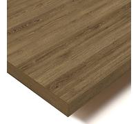 POKAR Piano da Tavolo 140x70 cm | Piano per Scrivania Spessore 25 mm | Perfetto per Scrivania Regolabile in Altezza e Tavolo da Pranzo | Resistente e Stabile | Prodotto in Europa | Quercia Davos