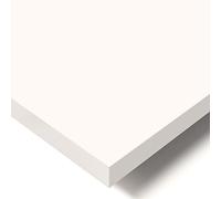 POKAR Piano da Tavolo 175x80 cm | Piano per Scrivania Spessore 25 mm | Perfetto per Scrivania Regolabile in Altezza e Tavolo da Pranzo | Resistente e Stabile | Prodotto in Europa | Bianco