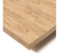 POKAR Piano di Tavolo per Scrivania, Tavolo da Pranzo, Tavolino da caffè, Tavolo da Cucina Certificato FSC, EKO Quercia Craft Oro, 160 x 80 x 2,5 cm
