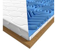 POKAR Premium Coprimaterasso Trapuntato Proteggi Materasso Topper 140 x 200 cm