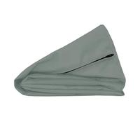 POKAR Set di Copricuscino Impermeabile per Cuscini per Europallet da 2 Pezzi: 1x 120x80 Cuscino-Sedile + 1x Cuscino-Schienale 120x40, Grigio