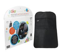 POKE coprisedile Posteriore Auto per Bambini, Confezione da 1, Colore: Nero