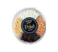 Pokè Frutta Esotica 600 g Mix Frutta Disidratata Tropicale con Cocco, Ananas, Papaya e Mirtillo Rosso, Assortimento in Vaschetta Divisa Richiudibile Ideale per Snack, Colazione e Aperitivo