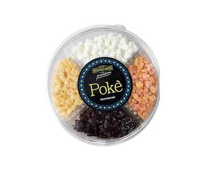 Pokè Frutta Esotica 600 g Mix Frutta Disidratata Tropicale con Cocco, Ananas, Papaya e Mirtillo Rosso, Assortimento in Vaschetta Divisa Richiudibile Ideale per Snack, Colazione e Aperitivo