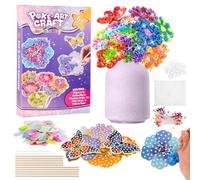 Poke in Art, kit di artigianato floreale per bambini, divertimento senza disordine per bambini, kit fai da te, regali educativi creativi per ragazze e ragazzi di 4 5 6 7 8 9 10 anni, regali di
