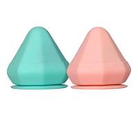 POKEAT 2Pz TPE Massaggio Cono Solido Adsorption Ball Psoas Toracic Spine Back Scapula Piede Yoga Muscle Rilascio Massaggio Apparato,D