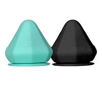 POKEAT 2Pz TPE Massaggio Cono Solido Adsorption Ball Psoas Toracic Spine Back Scapula Piede Yoga Muscle Rilascio Massaggio Apparato,I