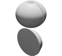 Pokeball Display Set with Stand - Full Size Pokemon Collectible Replica