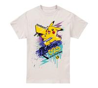 Pokemon 025 Maglietta Pikachu Uomo (TV2207)