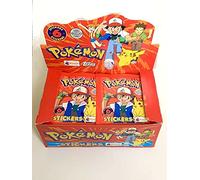 Pokemon 1 pacchetto di adesivi MERLIN Topps Serie 1-1999 - Vintage - Nintendo