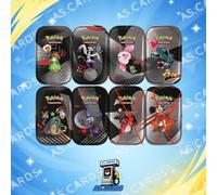 Pokemon - 1 PZ Mini Tin Assortite Unima Luce Nera / Fuoco Bianco - ITALIANO