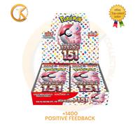 Pokemon 151 Booster Display Booster Box Sv2a Japanese Jap Sealed
