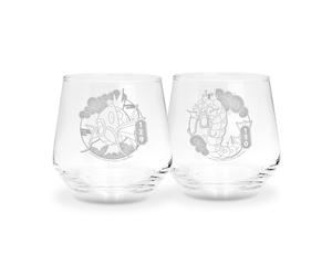 Pokemon 2 Glass Set Magikarp & Gyarados Europe Bicchieri ABYSTYLE