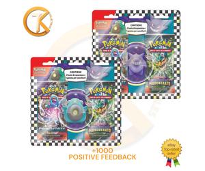 Pokémon 2 x Blister Back To School con Gomme BELLIBOLT + GENGAR ITA