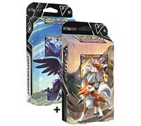 Pokemon 2022 Battle Both Theme Deck Lycanroc V & Corviknight V - 60 carte ciascuno