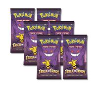 Pokemon 2023 Trick or Trade Gengar & Pikachu | 6 mini booster pacchetti