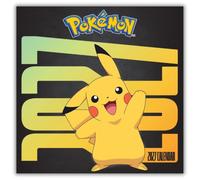 Pokémon 2027 Square Wall Calendar Official Licensed Anime & Gaming Calendar, Monthly Grid Layout, Iconic Artwork Featuring Pikachu, Charizard & Fan-Favourite Pokémon, Large Square Format, Gift