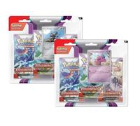 POKEMON 2x Blister 3-Pack EVOLUZIONI A PALDEA - Varoom + Tinkatink - ITALIANO