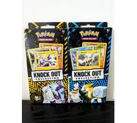 Pokemon 2X KNOCK OUT COLLECTION Chilling Reign Vivid Voltage Bustine + Promo Eng
