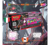 [Pokémon] 2x Rivali Predestinati 2x Mega Pack Inventario RIP & SHIP LIVE STREAM