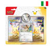 Pokémon 30° Anniversario - Blister 2 Buste Italiano - PREORDINE GARANTITO