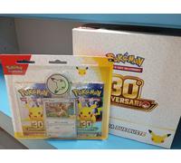 Pokémon 30°Anniversario, Display Box con 5 confezioni x 2 buste tcg 30th pokèmon