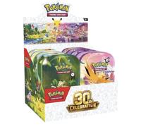 Pokémon 30° Anniversario - Mini Tin Display da 10Pz Italiano Preordine Garantito