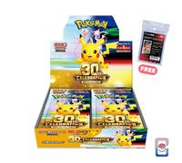 Pokemon 30th Celebration Box M6a - Japanese sealed+shrink Jap 20 bustine +Sleeve
