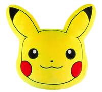 Pokémon 3D Cuscino Pikachu Peluche, Cuscini Decorativi Accessori per La Camera da Letto 45 x 45cm, Regalo per Bambino