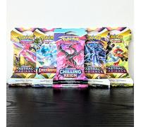 Pokemon 5 BUSTINE SLEEVED Lost Origin Chilling Reign Astral Radiance Non Pesate