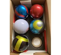 Pokemon 5x SET TIN POKEBALL 2024 EMPTY - SET 5x POKE BALL 2024 VUOTE