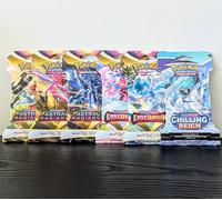 Pokemon 6 BUSTINE SLEEVED LOST ORIGIN CHILLING REIGN ASTRAL RADIANCE Non Pesate