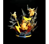 Pokemon Action Figure 45cm Pikachu Pichu Raichu Evolution Anime Game Toys Gift ✨