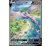 Pokemon - Aerodactyl V - 180/196 Lost Origin Full Alternate Art Card