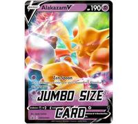 Pokemon Alakazam V - Jumbo Card - SWSH083 - Holo Foil
