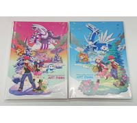 Pokemon Art Book Diamanti Brillanti e Perla Brillante con Mappa Sinnoh Esclus...