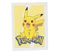 Pokemon | Arte diamante Pikachu | Con cornice | 15+ anni | Design 2