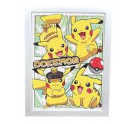 Pokemon | Arte diamante Pikachu | Con cornice | 15+ anni | Design 3