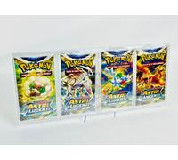 Pokemon Artset ASTRI LUCENTI x4 bustine Italiane + custodia di protezione