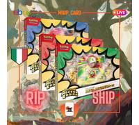 [Pokémon] Ascesa Eroica Trio Mega EX 12x Pack ITA - RIP & SHIP LIVE STREAM