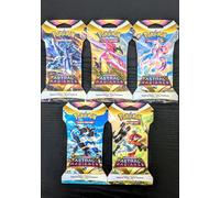 Pokemon ASTRAL RADIANCE ARTSET SLEEVED 5 BUSTINE Lucentezza Siderale Non Pesate