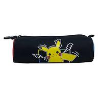 Pokemon Astuccio Cilindrico, Portatodi, Materiale Scuola, Pikachu, Astuccio, Colore Nero, Prodotto Ufficiale (CyP Brands)