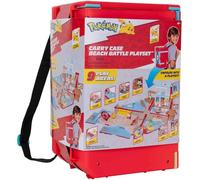 Pokemon Astuccio Da Trasporto BEACH Battle Set Gioco Zaino Trasformabile