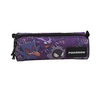 Pokemon - Astuccio per bambini, materiale scolastico, Gengar, con cerniera, colore viola, unisex, prodotto ufficiale (CyP Brands)