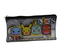 POKÉMON - Astuccio per Matite per Giovani, 5 Pezzi, con Cerniera, Trasparente (CyP Brands)
