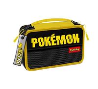 Pokémon Astuccio scuola pieno con zip - Licenza originale 3 cerniere - 45 Accessori di Cancelleria Scuola, Dimensione 20x6x12,5 cm - per bambini scuola elementare e medie
