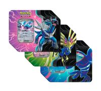 Pokemon Azzurro Leggende Scatola di Latta 5 Booster Confezioni (a Caso ) Nuovo