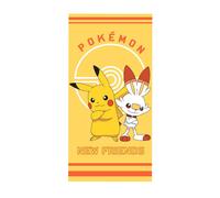 Pokemon Bambini Asciugamano Nuovo Amici Morbido Velluto 100% Cotone Mare Piscina